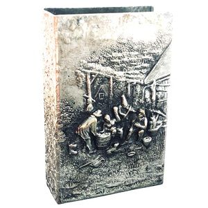 Vintage Dutch Hans Jensen Silver Plated Matchbox Holder